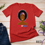 4th of July Honors African American 4th July Day Women T-Shirt