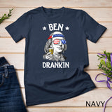 4th of July Shirts for Men Ben Drankin Benjamin Franklin Tee T-Shirt