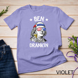 4th of July Shirts for Men Ben Drankin Benjamin Franklin Tee T-Shirt