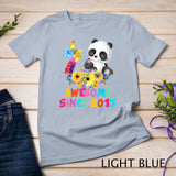 7 Years Old Awesome 2015 7th Birthday Girls Panda Unicorn T-Shirt