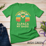 Adventure You Say - Alpaca My Bags Alpaca Wearing Sunglasses T-Shirt