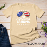 All American Grandma 4th of July Family Matching Sunglasses T-Shirt