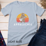 Appalachia Bluegrass Banjo Bear Funny Retro Pullover Hoodie T-Shirt