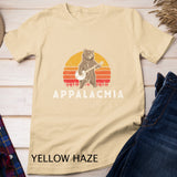 Appalachia Bluegrass Banjo Bear Funny Retro Pullover Hoodie T-Shirt