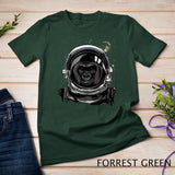 Astronaut Gorilla Face Outer Space Monkey Ape Animal Galaxy T-Shirt