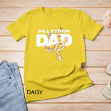 Ball Python Dad Snake Pet Animal Reptile Men T-Shirt