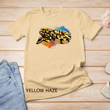 Ball Python Watercolor Reptile Keeper Paint Splash T-Shirt