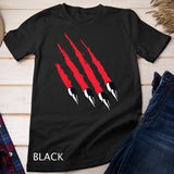Bear Claw Monster Marks - Halloween Costume Idea Graphic T-Shirt