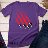 Bear Claw Monster Marks - Halloween Costume Idea Graphic T-Shirt