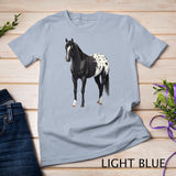 Beautiful Black Blanket Appaloosa Horse Lover Gift Premium T-Shirt