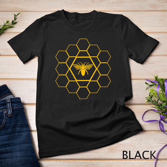 Beekeeper Bee Honeycomb Beekeeping Gift T-Shirt