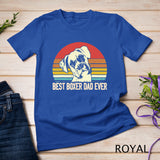 Best Dog Dad Ever Boxer Father's Day T-Shirt for Best Father T-Shirt