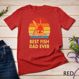 Best Fish Dad Ever Goldfish Shirt for Fish Keepers T-shirt