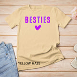 Besties Cute Matching Mother Daughter Valentine's Day Shirt
