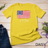 Betsy Ross Shirt 4th Of July American Flag Tshirt 1776 Retro T-Shirt