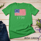 Betsy Ross Shirt 4th Of July American Flag Tshirt 1776 Retro T-Shirt