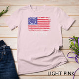 Betsy Ross Shirt 4th Of July American Flag Tshirt 1776 Retro T-Shirt