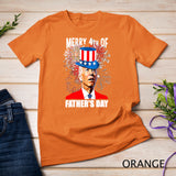 Biden Merry 4th Of Fathers Day Funny 4th of July Dad Grandpa T-Shirt