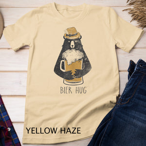 Bier Hug Funny Oktoberfest Beer Bear German Party Tank Top T-Shirt