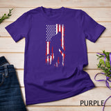 Bigfoot 4th of July American USA Flag Patriotic Boys Kids T-Shirt