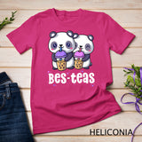 Boba Shirt Women Girls Bes Teas Kawaii Panda Bubble Tea T-Shirt