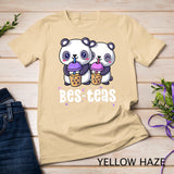 Boba Shirt Women Girls Bes Teas Kawaii Panda Bubble Tea T-Shirt