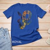 Boho Ball Python Autumn Forest T-shirt