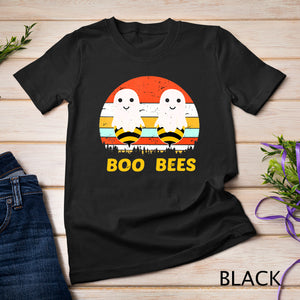 Boo Bees Vintage Halloween - Vintage Boo Bees Funny T-Shirt