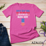 Breathalyzer 4th Of July Funny American Flag Patriotic T-Shirt