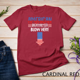 Breathalyzer 4th Of July Funny American Flag Patriotic T-Shirt