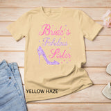 Bride's Fabulous Sister Happy Marry Wedding Mother Day T-Shirt