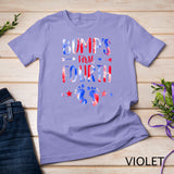 Bump’s First 4th Of July Pregnancy Independence Day Tie Dye T-Shirt