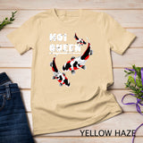 Butterfly Koi Pond, Showa Koi Fish, Tancho Sanke, Kohaku Koi T-Shirt