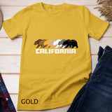 California Gay Bear Distressed Tank Top T-shirt