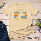 Capuchin Monkey Vintage Retro T-Shirt