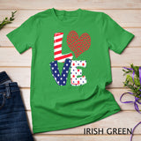 Celebrate 4th of July America Independence Love Girl Women T-Shirt