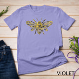 Colorful - Bee Mandala Art Pattern Insect Beekeeper Gift T-Shirt