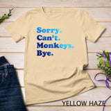 Colorful - Funny Monkey Gift for Men Women Boys or Girls T-Shirt