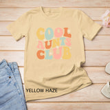 Cool Aunt Club Mothers Day For Auntie Funny Family Matching T-Shirt