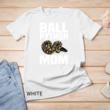 Cool Ball Python For Mom Women Herpetology Reptile Snake Mom T-Shirt