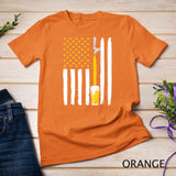 Craft Beer American Flag USA T-Shirt, 4th July Brewery T-Shirt