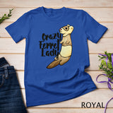 Crazy Ferret Lady long sleeve t-shirt