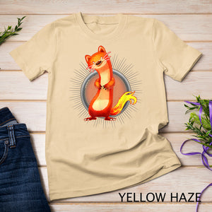 Cute And Funny Ferret T-Shirt For Ferret Lovers And Owners T-Shirt