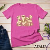 Cute Animal Ferrets Pet Parent Rodent Ferret Pullover Hoodie T-Shirt