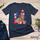 Cute Ferret 4th Of July Balloons American Flag Lover T-Shirt