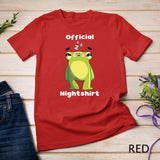 Cute Frog Sleepshirt Nightwear Nightshirt Sleep Pajama T-Shirt