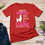 Cute Funny Llama Shirt Llamas Lover Shirts Gifts Girls Women T-Shirt