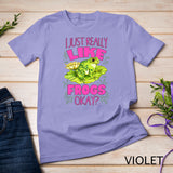 Cute I Just Really Like Frogs Okay Toad and Frog Lovers T-Shirt