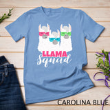 Cute Llama Squad Shirt Retro 80s Style Tshirt Gift