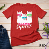 Cute Llama Squad Shirt Retro 80s Style Tshirt Gift